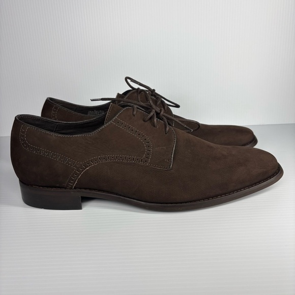 Marc Joseph Shoes Mens 10 Suede Leather Luxury Lace Up Career Office Business main image 7